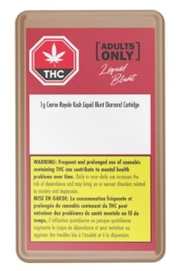 Adults Only - CREME ROYALE KUSH NSFW BLUNT DIAMOND CARTRIDGE - 1