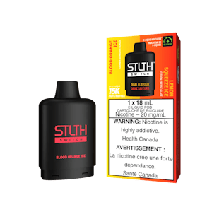 STLTH SWITCH POD - Blood Orange Ice / Lemon Squeeze Ice - 15K Puffs  Dual Flavour - 20 mg/mL