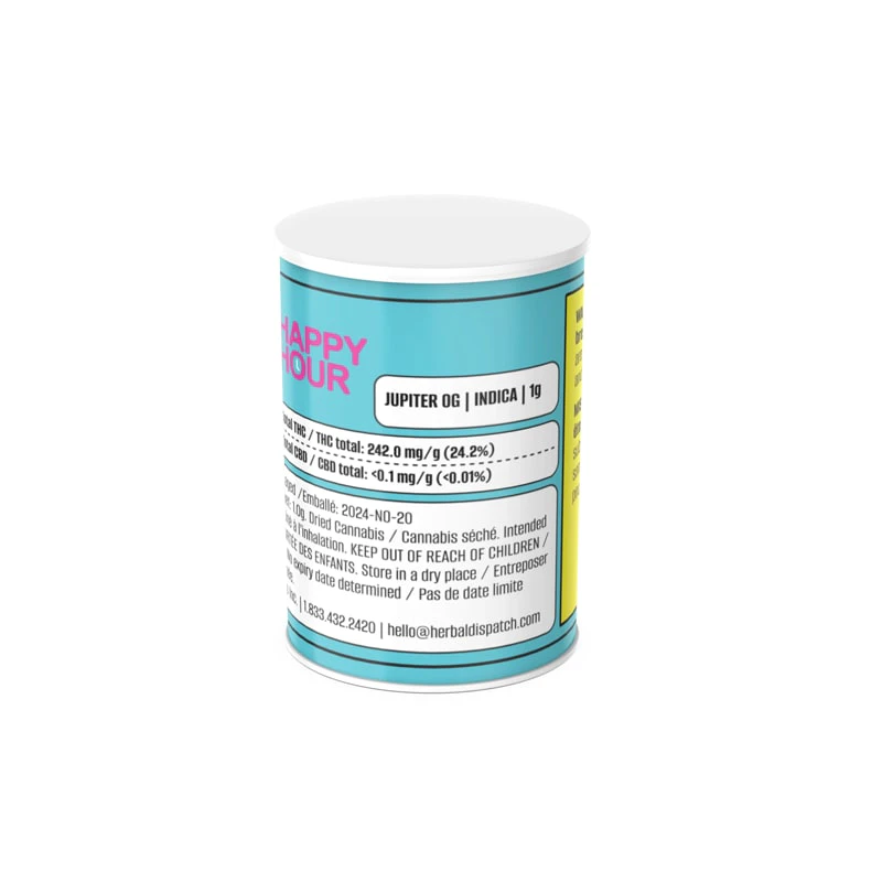 Happy Hour - HAPPY HOUR JUPITER OG INDICA - 1 Main Image
