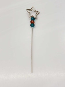 Bud Kitten - Bud Kitten Star Poker - Teal and purple