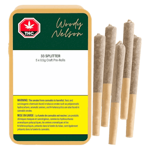 Woody Nelson - Woody Nelson | 33 SPLITTER PRE-ROLLS | 7 X 0.5g