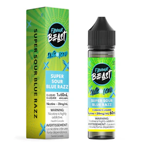 Flavour Beast - Flavour Beast Juice - Super Sour Blue Razz 60ML