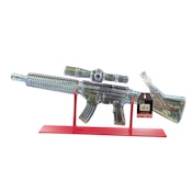 HYPNOTIK AK-47 Bong Light Green - 26"