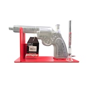 HYPNOTIK - Revolver Gun Bong - 7"