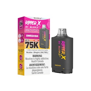 RIPPER - Swedish - 75K Puff - 20mg - RIPPER