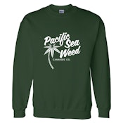 Ganja Green Crewneck Sweatshirt - Medium