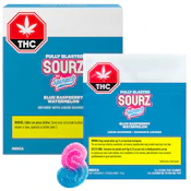 Fully Blasted Blue Raspberry Watermelon Gummies | 10-Pack