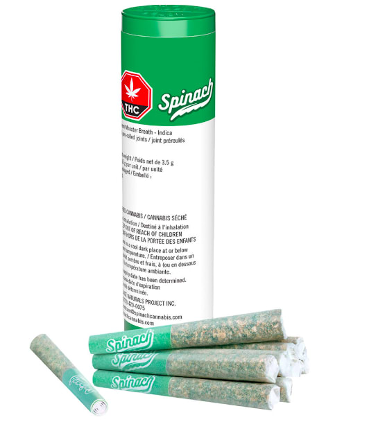 Green Monster Breath Pre-Rolls | 10x0.35g
