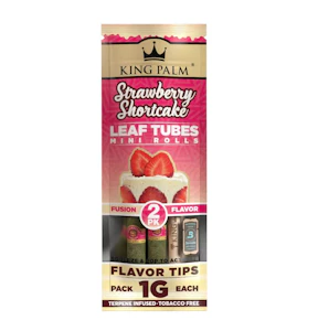 Smoke ardenal - king palm 2 mini rolls strawberry shortcake
