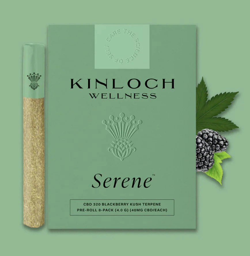 Kinloch - KINLOCH | SERENE CBD 320 BLACKBERRY KUSH  8pk Main Image