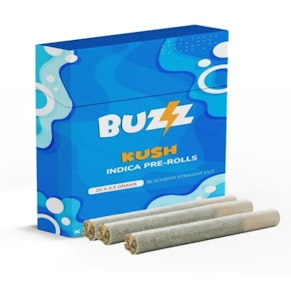 Buzz - Kush Indica Pre-Rolls - 0.5g x 20