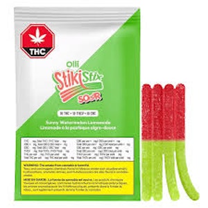 Open Fields - Oli Stikistix - Sour Sunny Watermelon Lemonade CBC/THC/THCV - 1x10mg