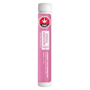 General Admission - General Admission Cherry Watermelon Distillate Infused Pre-Roll 5x0.5g