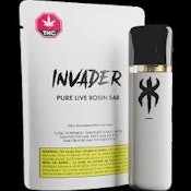 INVADER Pure Live Rosin Bar 0.5g Disposable Vape