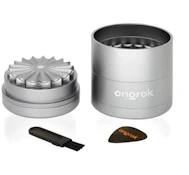 Grinder: Flower Petal Toothless Grinder - Gun Metal