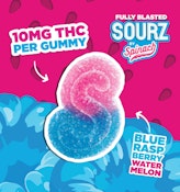 Fully Blasted Blue Raspberry Watermelon (5 x 10mg) - Spinach