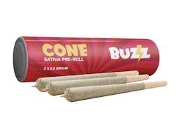 Cones Sativa Pre-Rolls (Kush Mints) - 3x0.5g