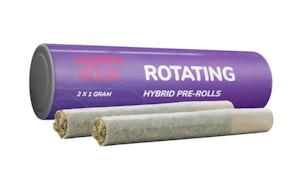 Rotating Hybrid Pre-Rolls (Banana Kush) - 2x1g