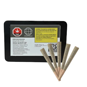 Rogworld - Bong Guru Rockstar 5pk JOINTS .5g