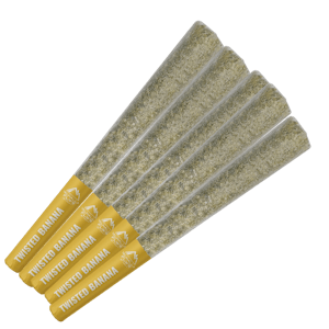 Valhalla  - Twisted Banana Pre-Rolls - 5x0.5g