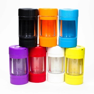 One whole sale - 4 in 1 LED magnify jar with grinder and one hitter