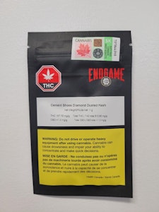 National Cannabis Distribution - Endgame 1g Cement Shoes Diamond Dusted Hash