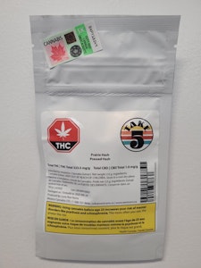National Cannabis Distribution - Take 5 Prairie Hash 1g
