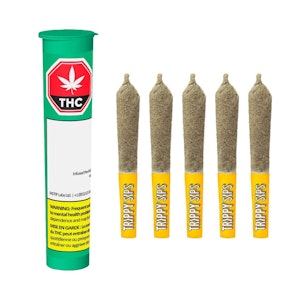 Trippy Sips - Caribbean Crush -  Kief Coated Infused