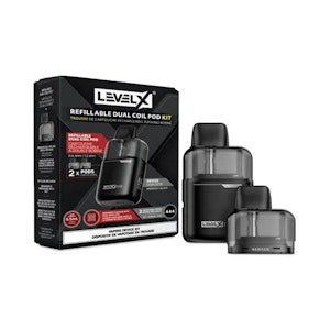 Level X - MidnightBlack G2 Base 1000Device + 2 x 5.5mLRefillable Pods