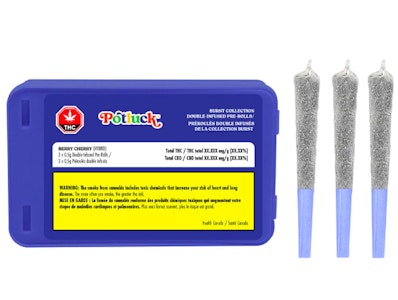 Potluck - Berry Cherry Infused Pre-Rolls | 3x0.5g
