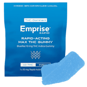 BlueRaz 10 mg THC Indica