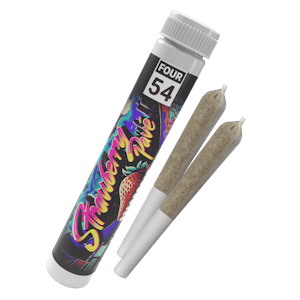 FOUR54 - Strawberry Pave 1 x 0.6g Live Resin Infused Pre-Roll by FOUR54