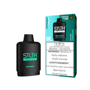 STLTH SWITCH POD - Peppermint / Spearmint - 15K Puffs  Dual Flavour - 20 mg/mL