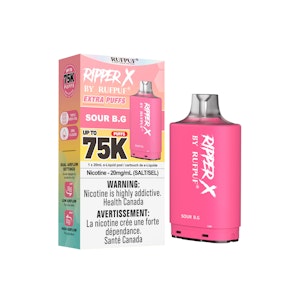 RIPPER - SOUR B.G - 75K Puff - 20mg - RIPPER