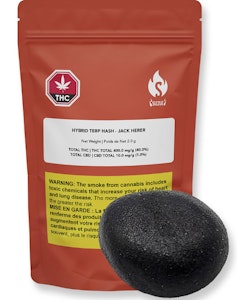 Sizzle - Terp Hash Hybrid (Jack Herer) - 2g