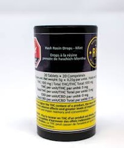 Rosin Heads - Rosin Heads | INDICA HASH ROSIN DROPS | 25 x 10mg