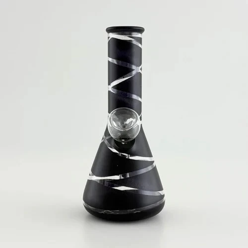 Super Supplys Inc - ACC - Super Supplys Inc - 6" Glass Water Pipe Black Main Image