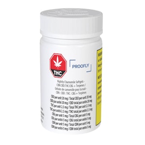 PROOFLY - PROOFLY - Nightly Chamomile Softgels 30pc