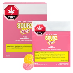 SOURZ Fully Blasted - Pink Lemonade | 10 Pack