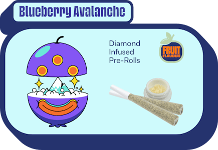Terra Labs - Terra Labs | Blueberry Avalanche Infused Pre-rolls | 3 x 0.5 g