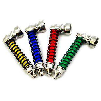 Pipe - Spiral Metal Assorted Colors