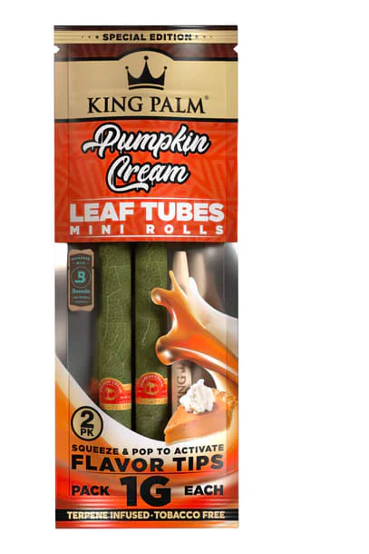 King Palm - King Palm Pumpkin Cream Mini Rolls | 2-Pack Main Image