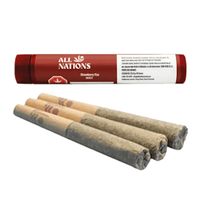 All Nations - All Nations Strawberry Fizz Pre Rolls - 3 X 0.5g