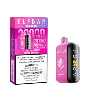 ELF BAR - 20K - Strazzy Cherry - 20K Puff - 20mg - ELF BAR