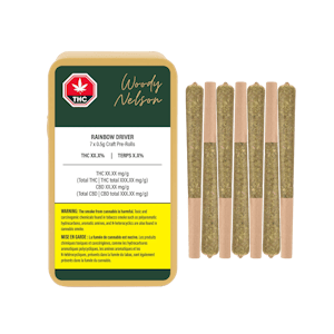 Woody Nelson - Woody Nelson Rainbow Driver Pre-Rolls - 7 x 0.5