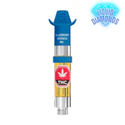 Blueberry Bronco Liquid Diamond Vape Cartridge | 0.95g | Wild West