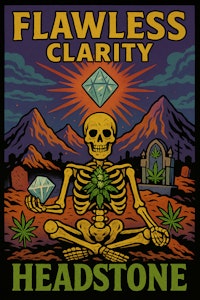 HeadStone Cannabis - Headstone Cannabis Flawless Clarity 3 x 0.5g Diamond Infused Pre-Rolls