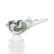 Pointed Swirl Wig Wag Bowl 14mm