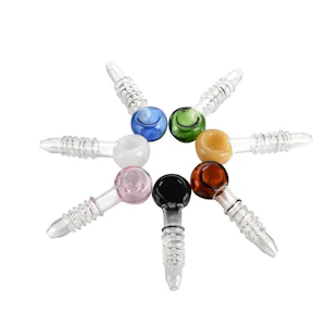 Unbranded - 5 Inch Ringed Glass Pipe - Assorted Colours