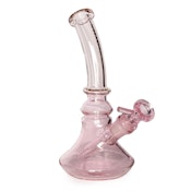 8" Cypress Bell Base Water Pipe (Pink)